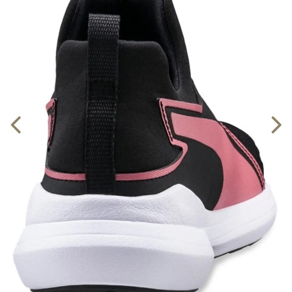 BRAND NEW girl youth puma rebel mid gleam slip on shoes size 5Y - Picture 5 of 7
